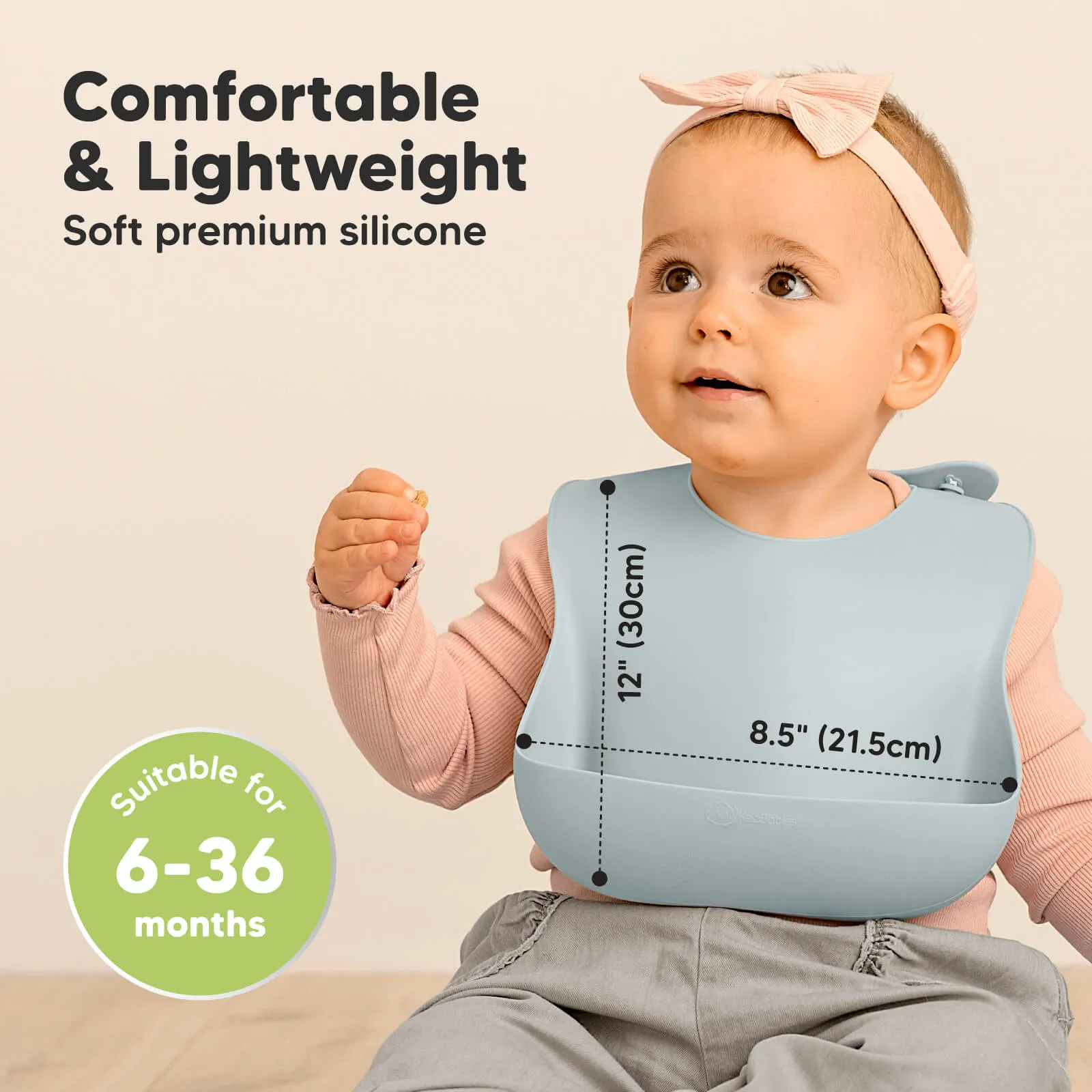 2-Pack Prep Silicone Bibs (Alps)
