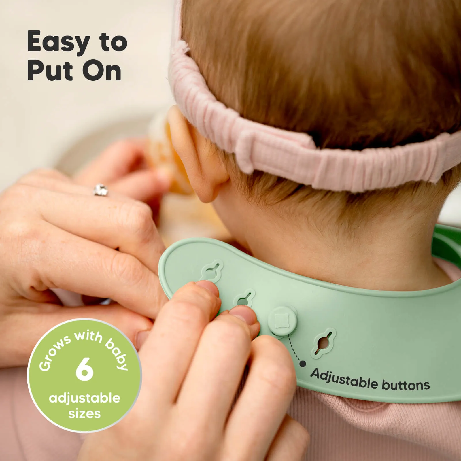 2-Pack Prep Silicone Bibs (Mellow)