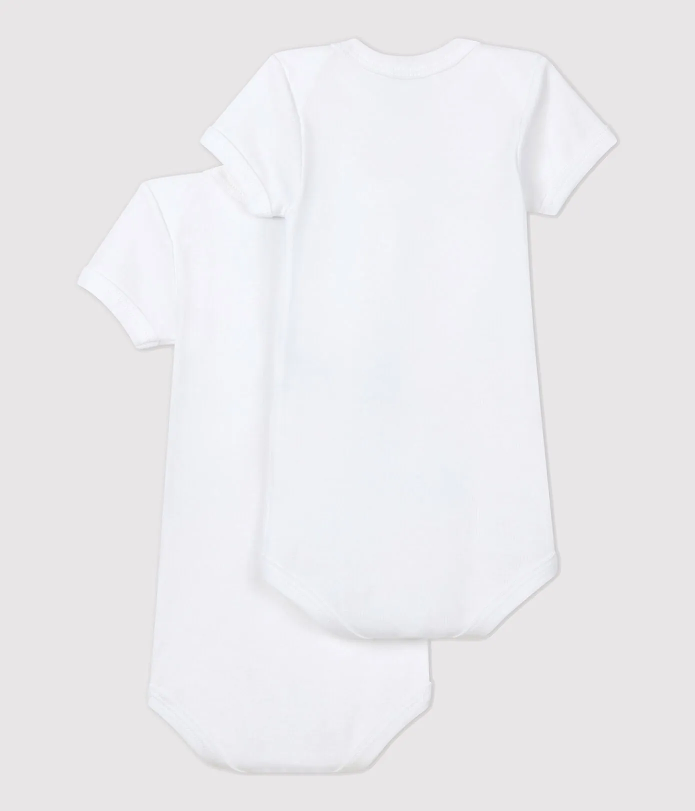 2 Pack Short Sleeve Bodysuits - Petit Bateau