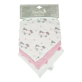 3 Pack Bib Unicorn