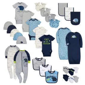 30-Piece Boys Hedgehog Gift Set