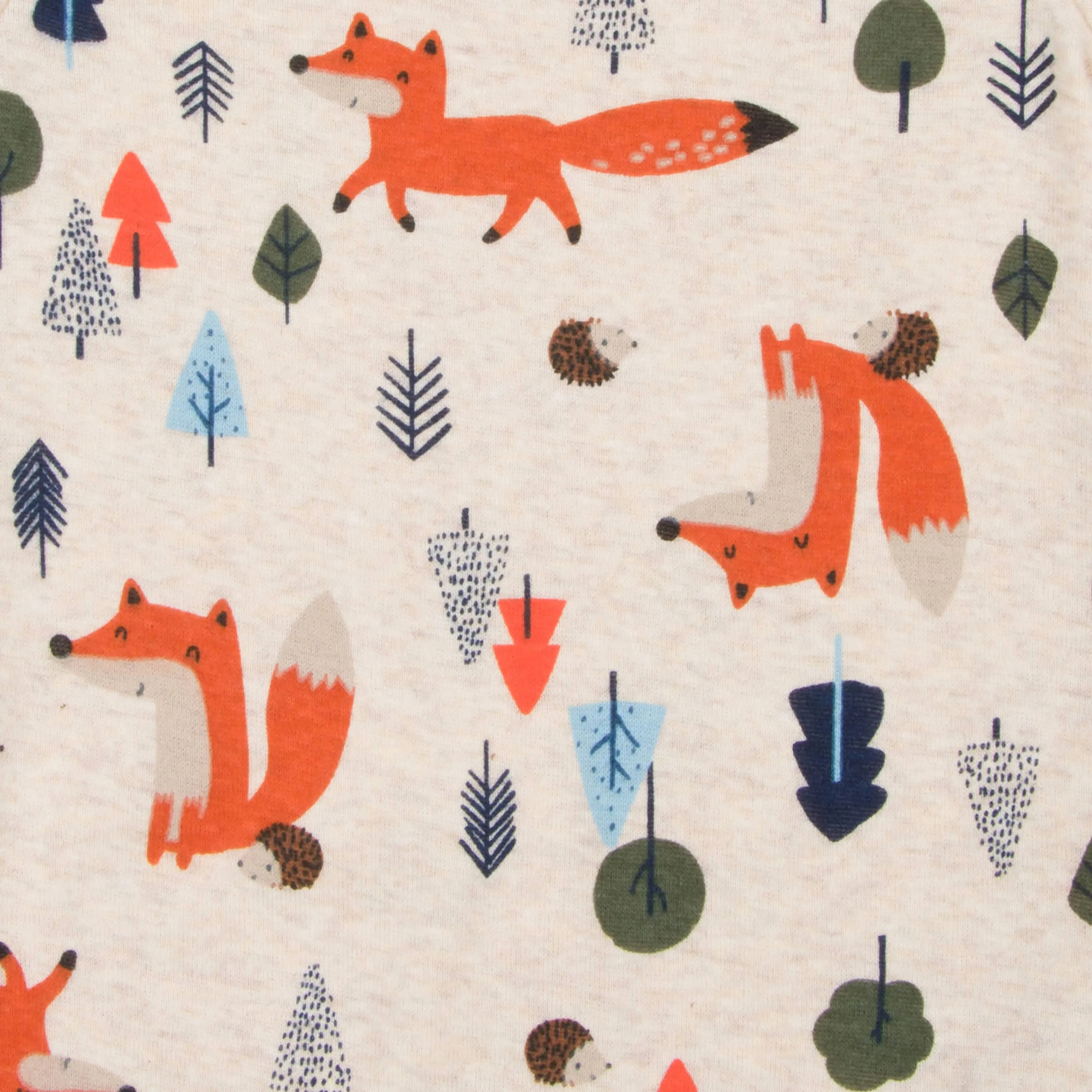 5-Pack Baby Boys Fox Long Sleeve Onesies® Bodysuits