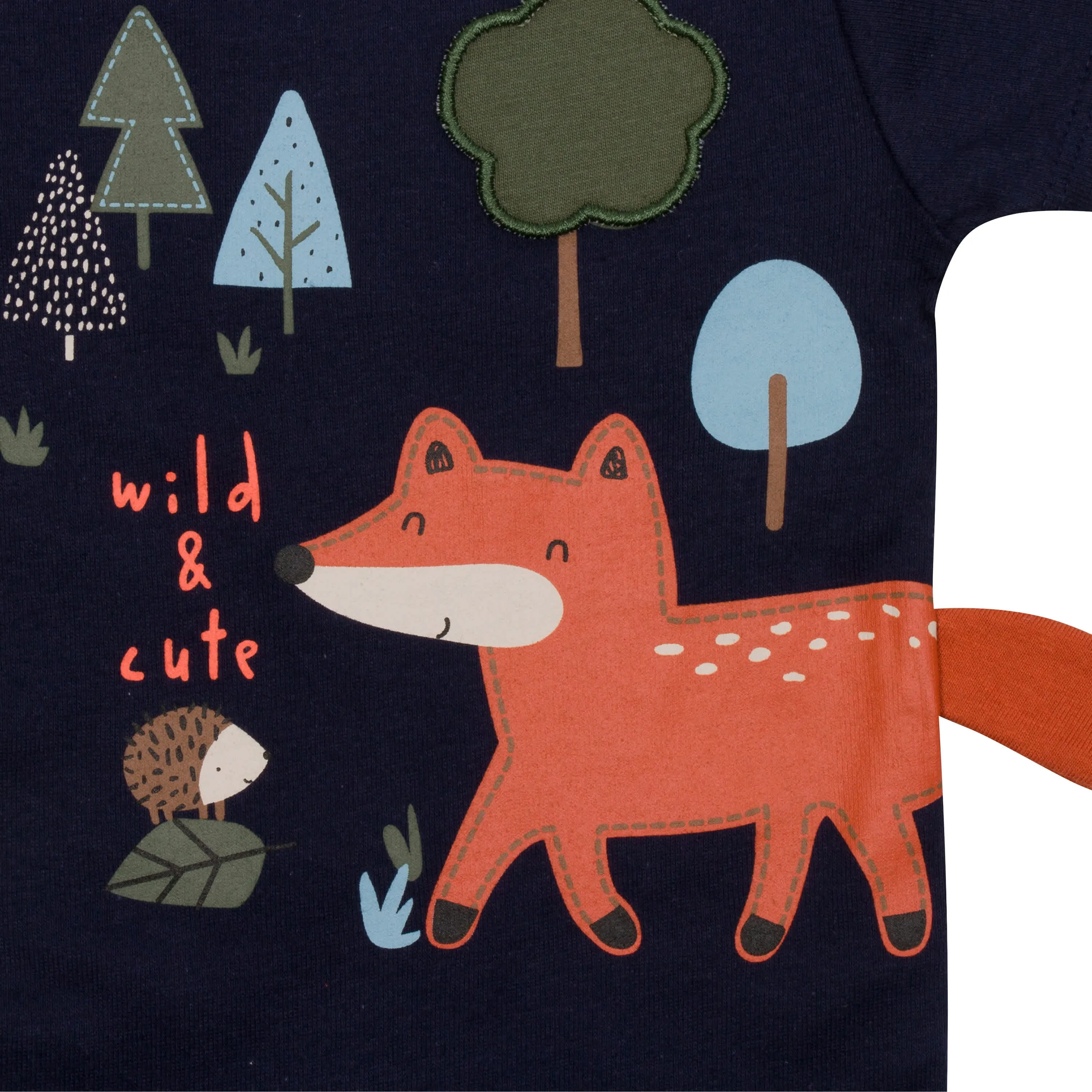 5-Pack Baby Boys Fox Long Sleeve Onesies® Bodysuits