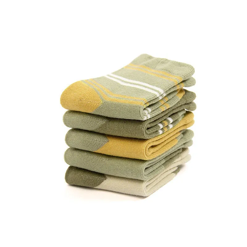 5 Packs Pattern Cotton Baby Socks
