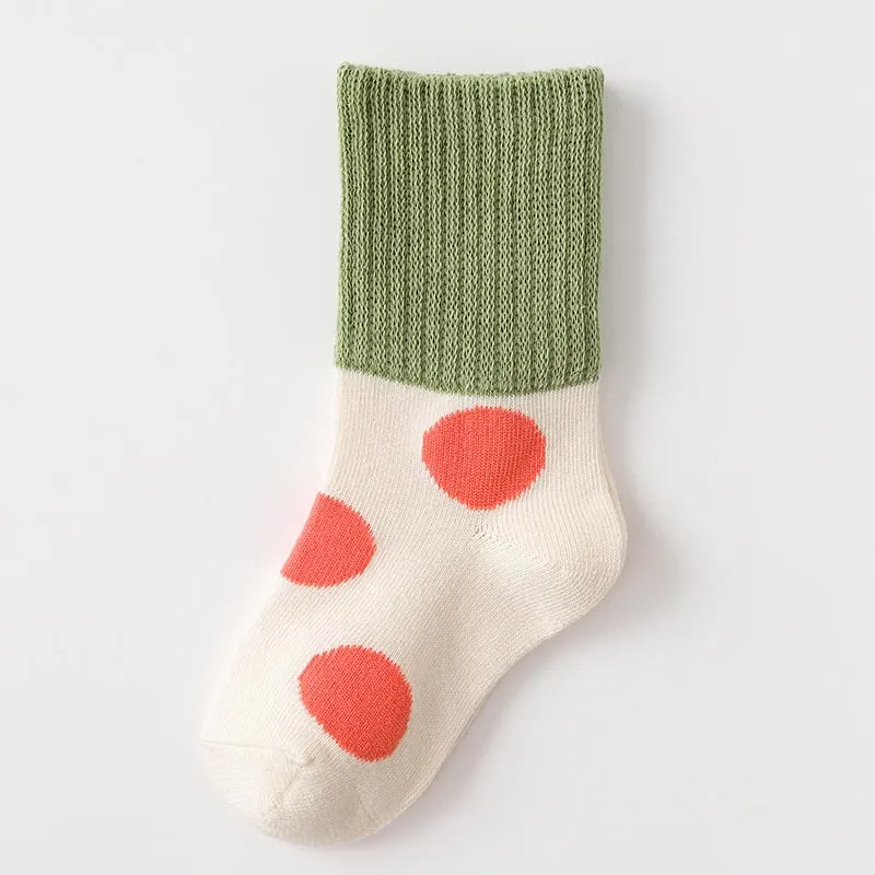 5-pairs Toddler Multi-color Socks