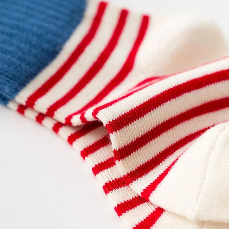5-pairs Toddler Multi-color Socks