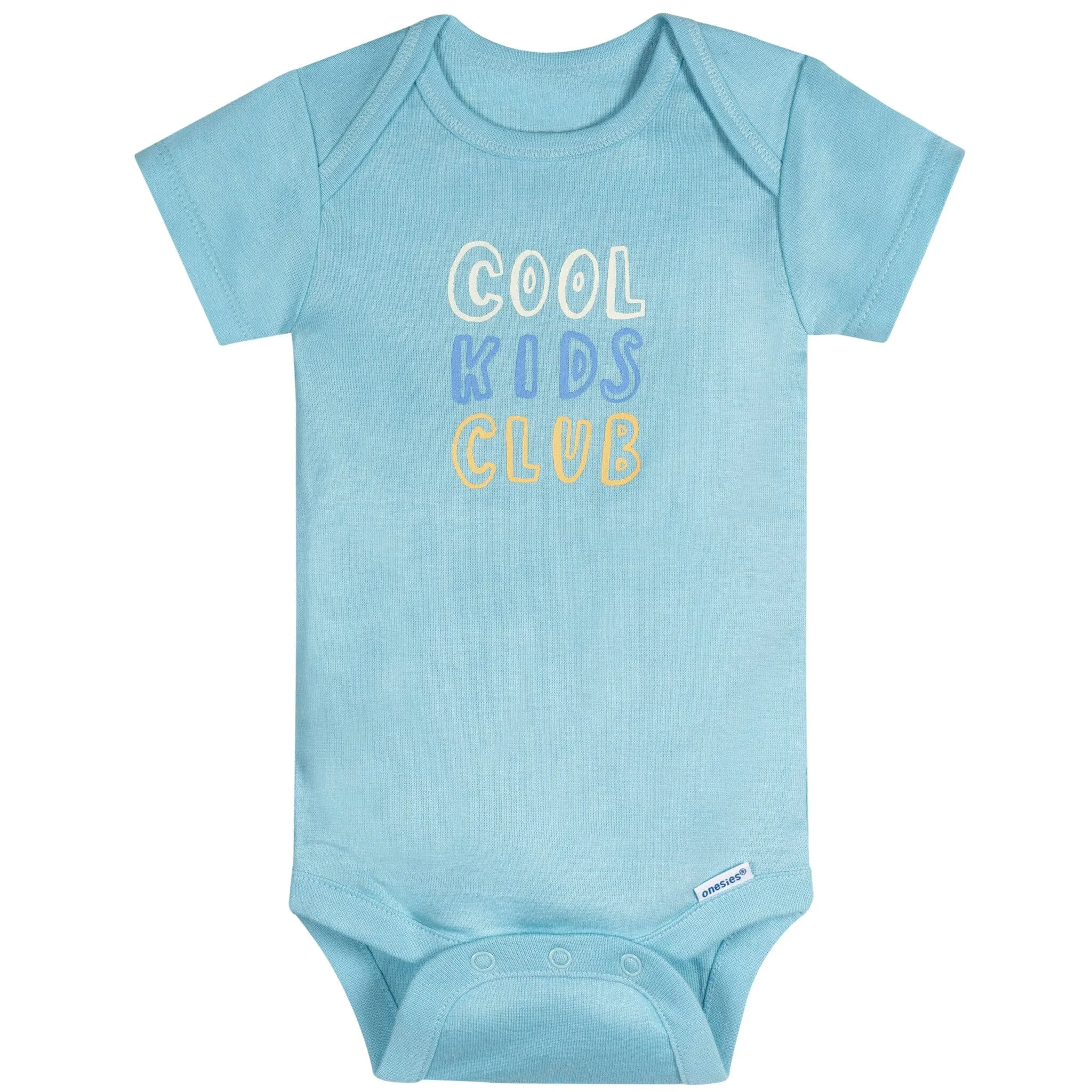 8-Pack Baby Boys Cool Kids Short Sleeve Onesies® Bodysuits