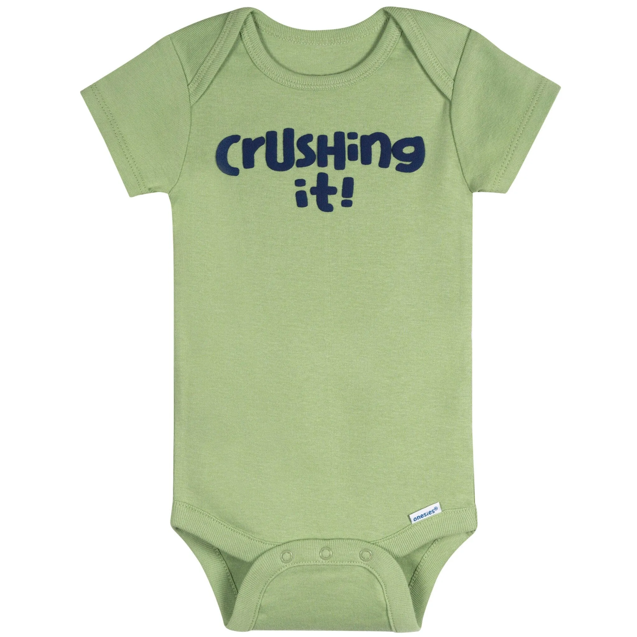 8-Pack Baby Boys Cool Kids Short Sleeve Onesies® Bodysuits