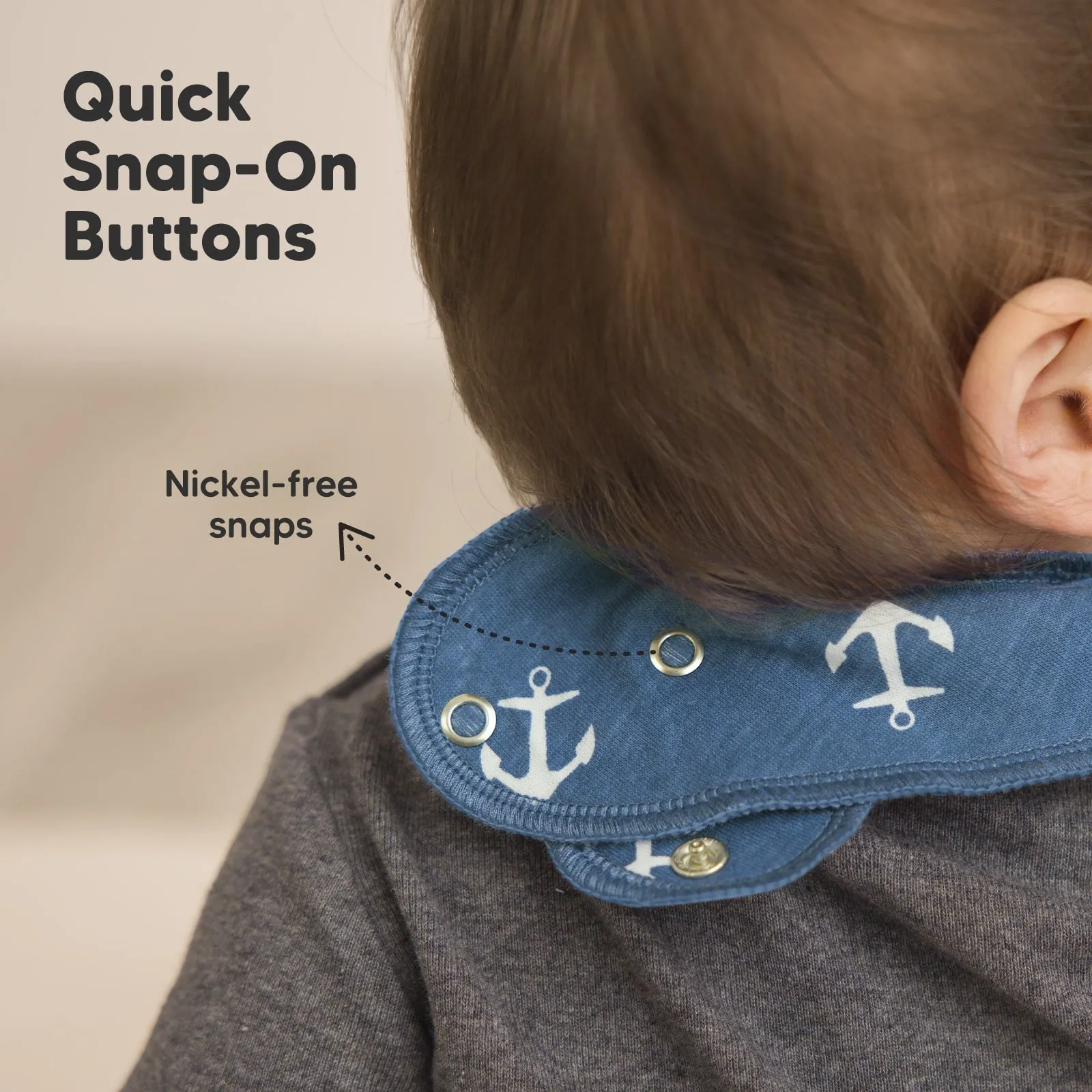 8-Pack Organic Bandana Bibs (Adventurer)