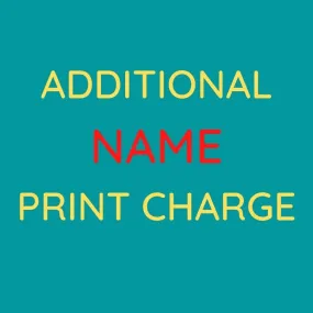 Additional Name Print