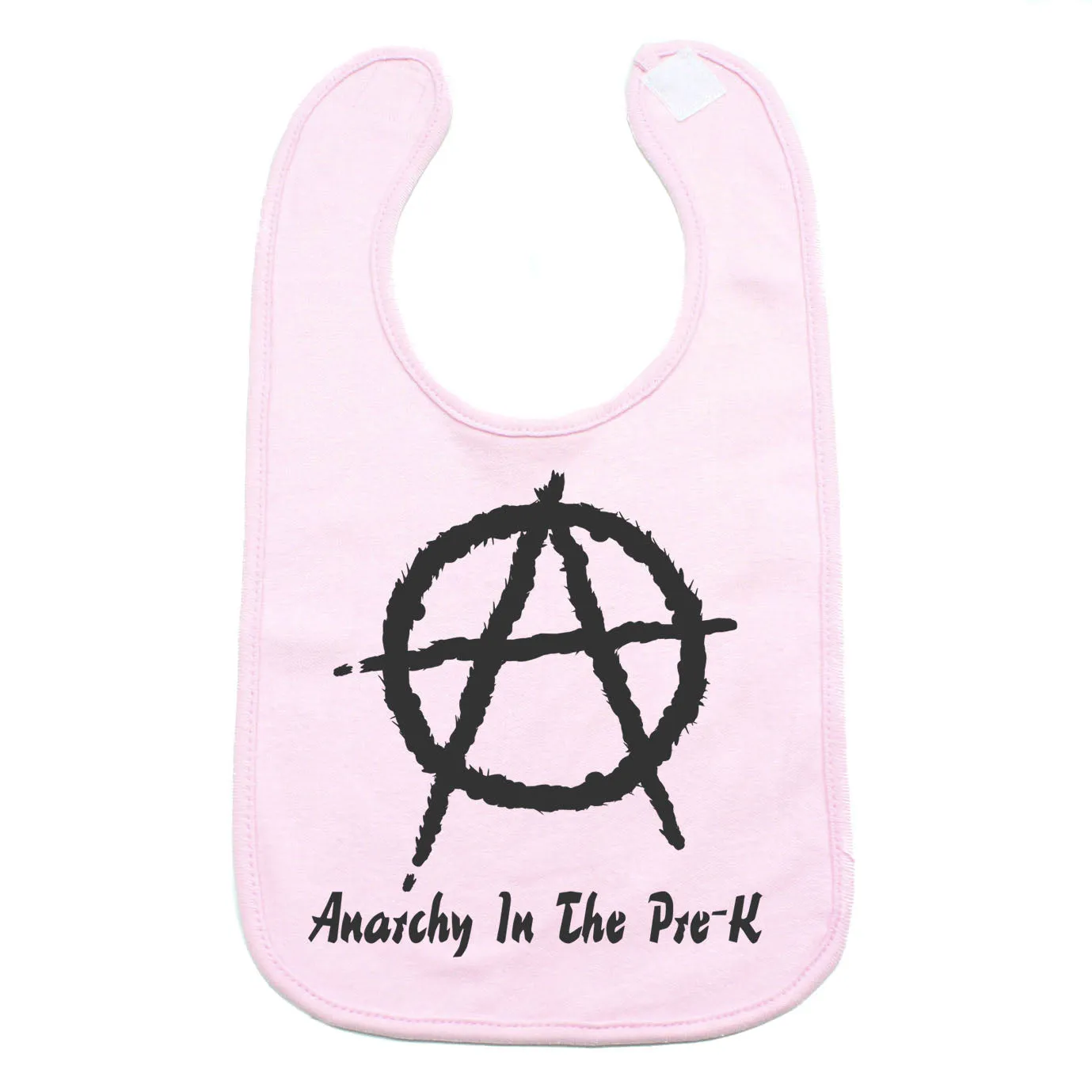 Anarchy in the Pre- K Unisex Newborn Baby Soft Cotton Bib