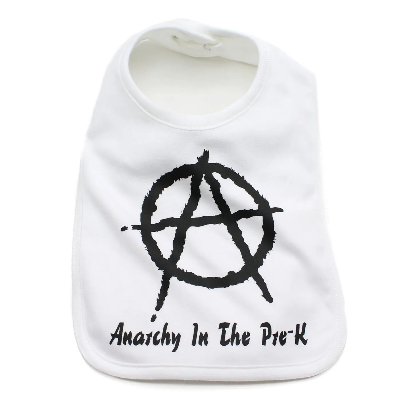 Anarchy in the Pre- K Unisex Newborn Baby Soft Cotton Bib