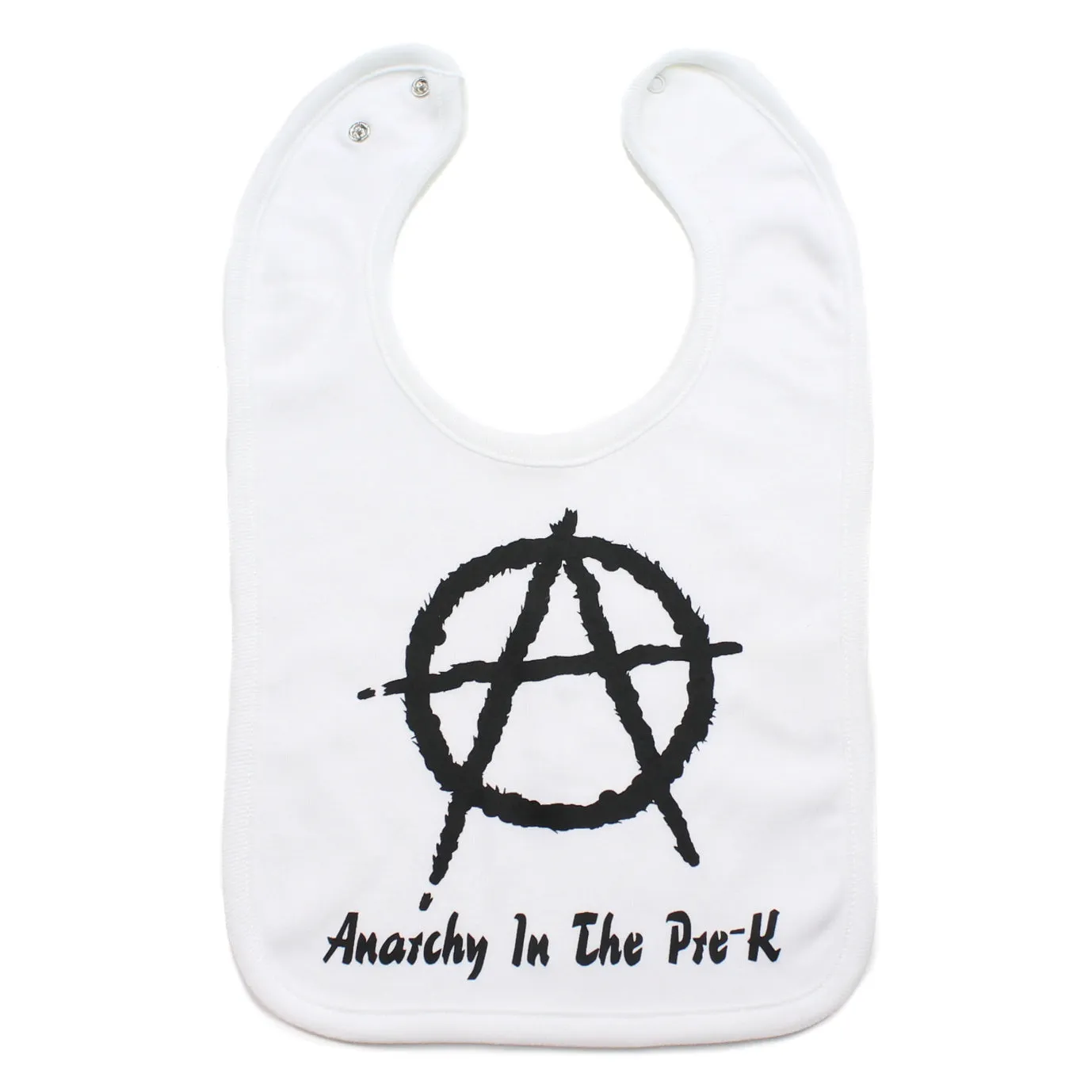 Anarchy in the Pre- K Unisex Newborn Baby Soft Cotton Bib