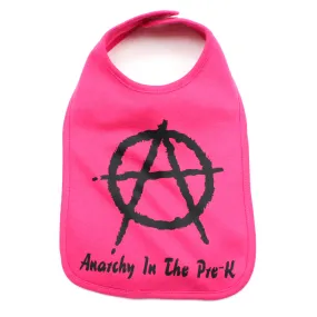 Anarchy in the Pre- K Unisex Newborn Baby Soft Cotton Bib