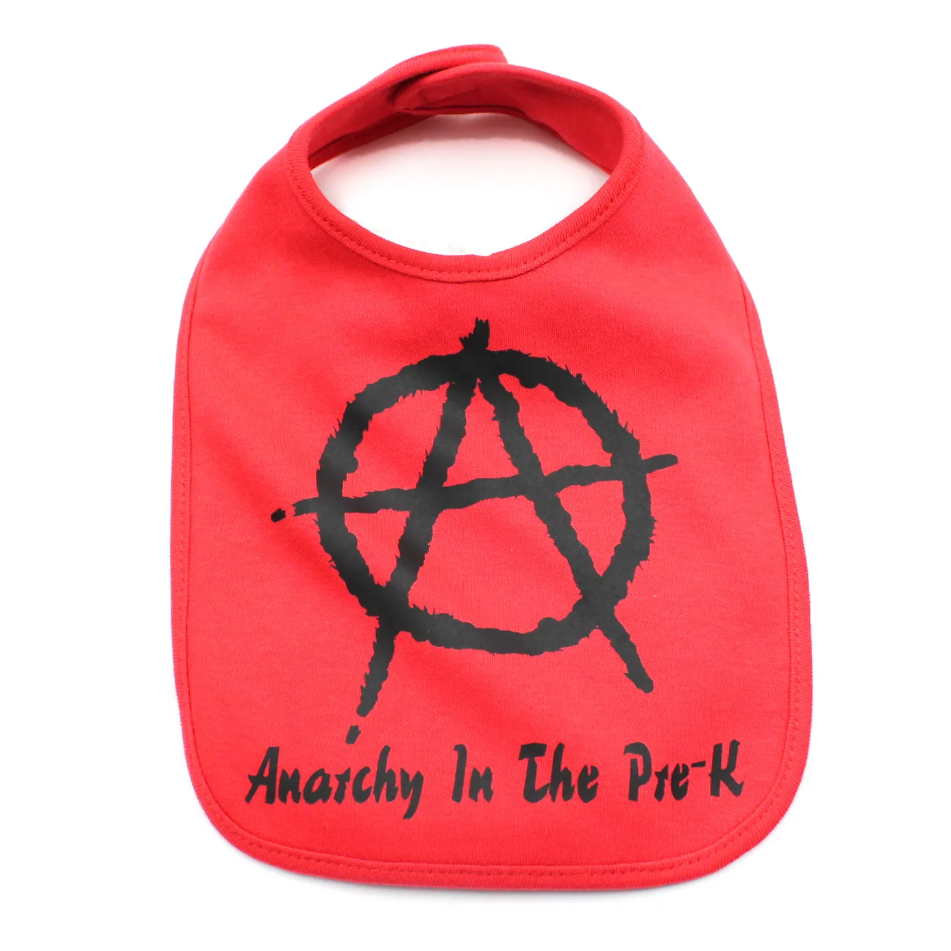 Anarchy in the Pre- K Unisex Newborn Baby Soft Cotton Bib