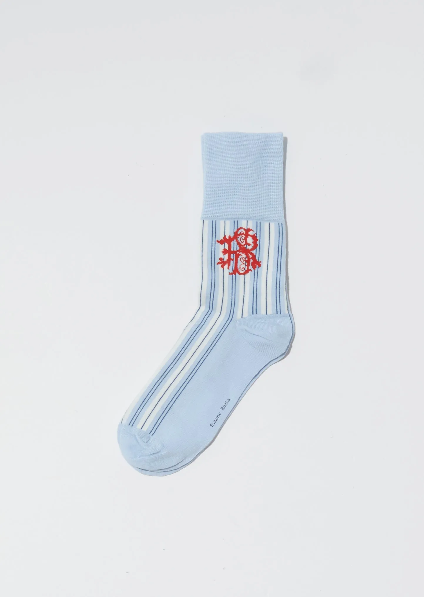 Ankle SR Logo Striped Socks