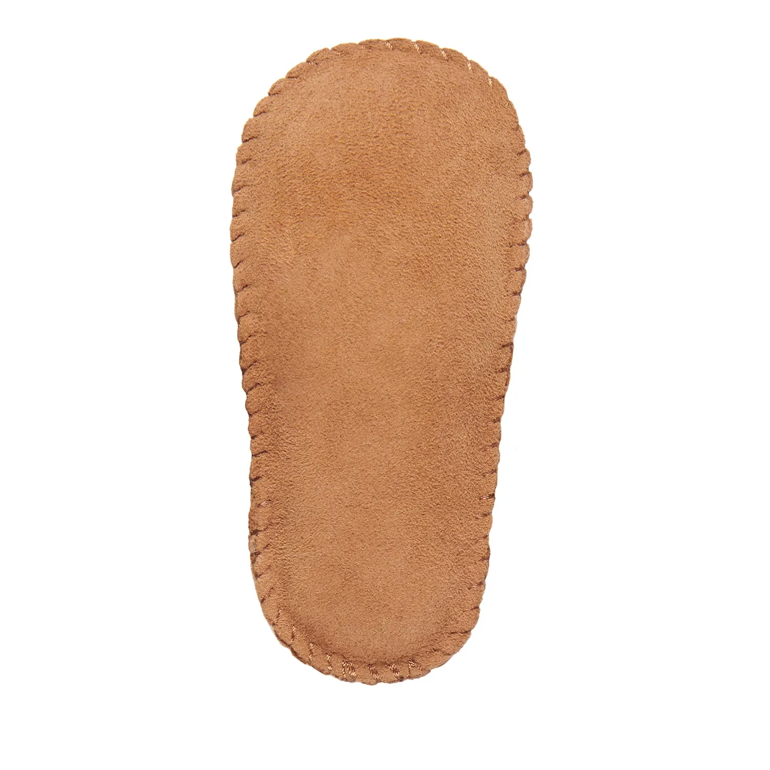 Baby Bootie Merino Lined Water Resistant Chestnut Suede