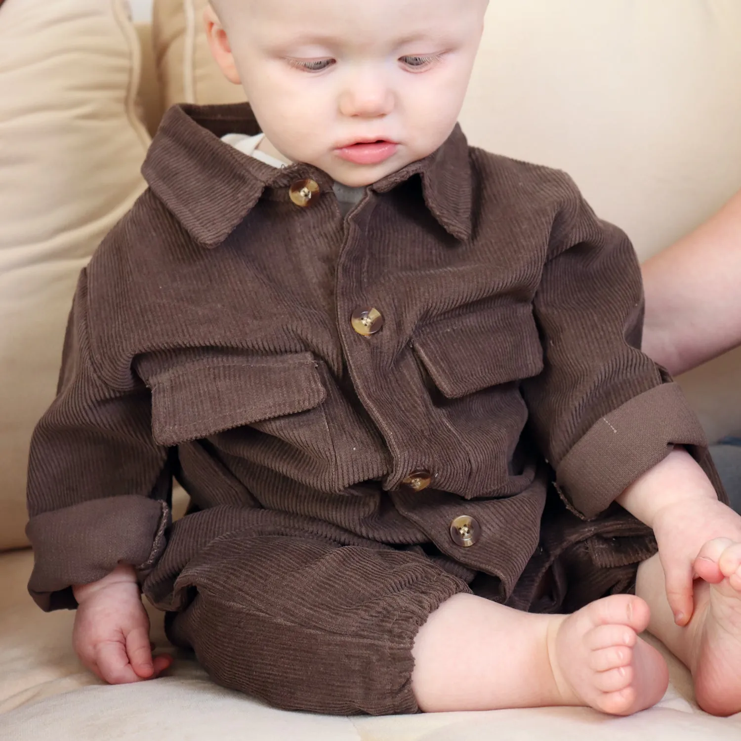 Baby Corduroy Jumpsuit