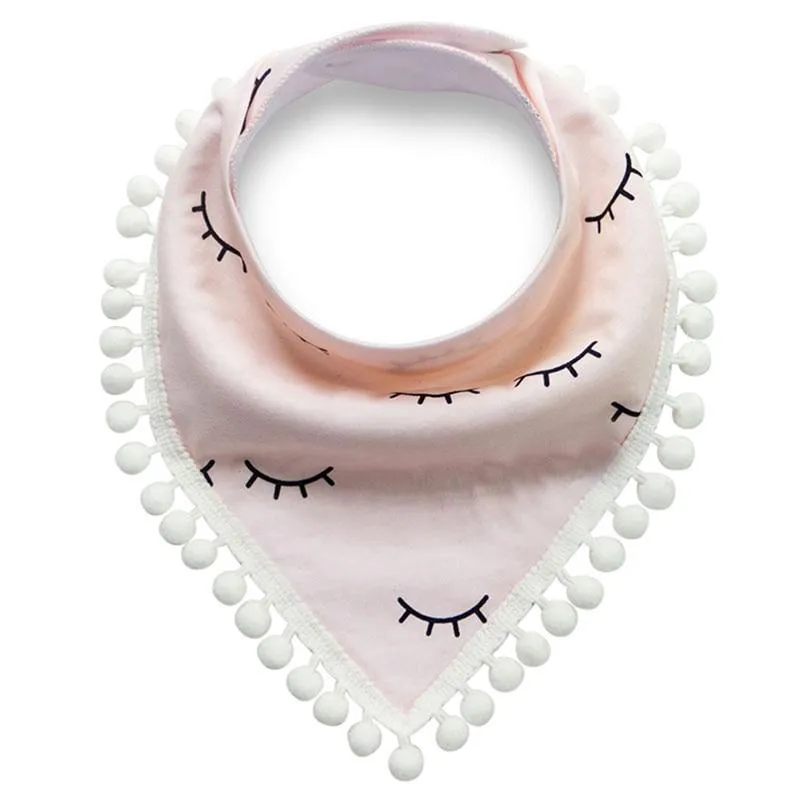 Baby  Cotton Super Absorbent Anti-Drop Bandana Saliva Towel