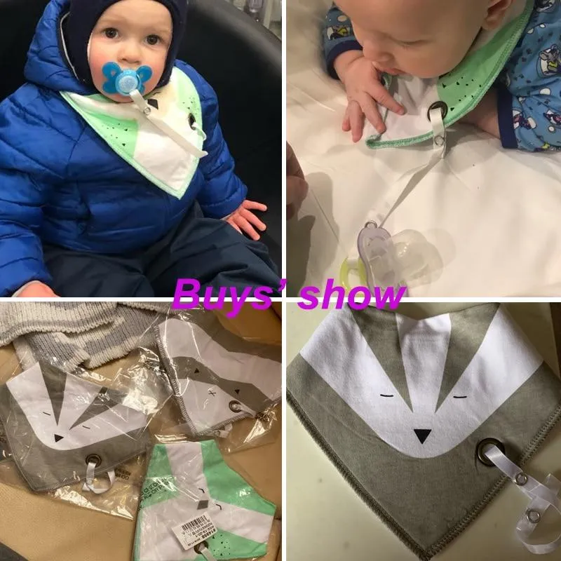 Baby  Cotton Super Absorbent Anti-Drop Bandana Saliva Towel