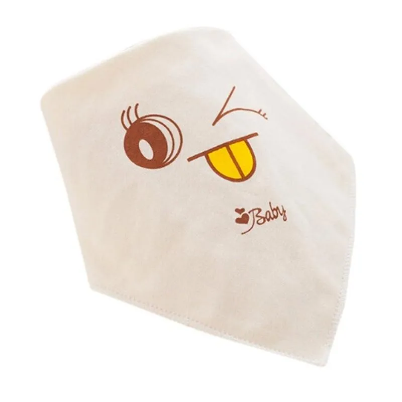 Baby  Cotton Super Absorbent Anti-Drop Bandana Saliva Towel