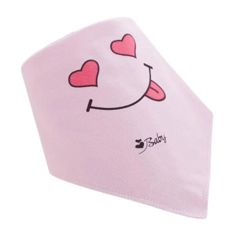 Baby  Cotton Super Absorbent Anti-Drop Bandana Saliva Towel
