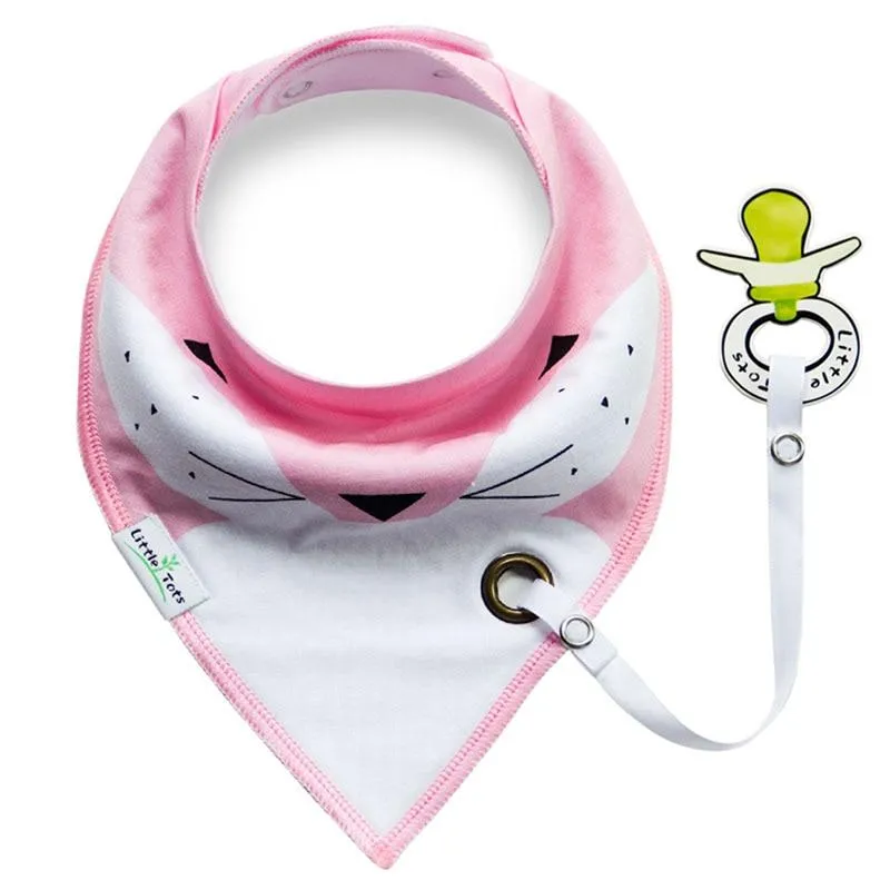 Baby  Cotton Super Absorbent Anti-Drop Bandana Saliva Towel