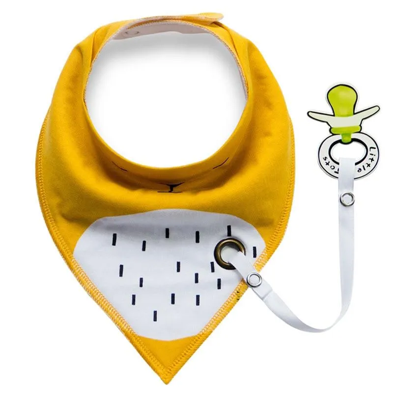 Baby  Cotton Super Absorbent Anti-Drop Bandana Saliva Towel