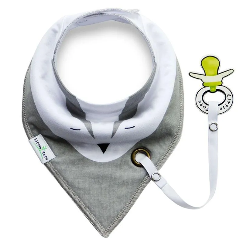 Baby  Cotton Super Absorbent Anti-Drop Bandana Saliva Towel