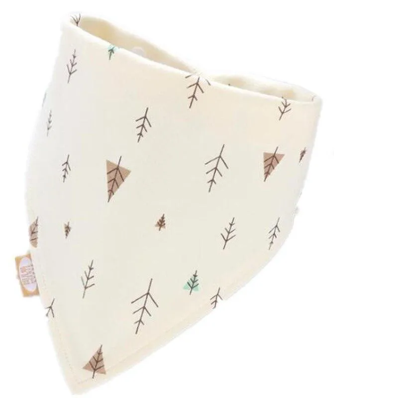 Baby  Cotton Super Absorbent Anti-Drop Bandana Saliva Towel