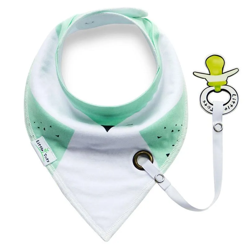 Baby  Cotton Super Absorbent Anti-Drop Bandana Saliva Towel