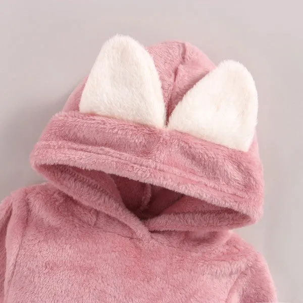 Baby Girl Cat Ears Bow Romper Costume Outfit-154