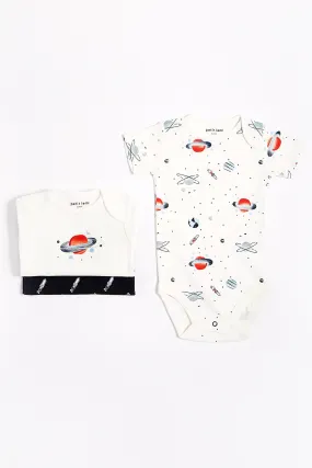 Baby Onesie Petit Lem 3-Pack Boy - Friendly Galaxy