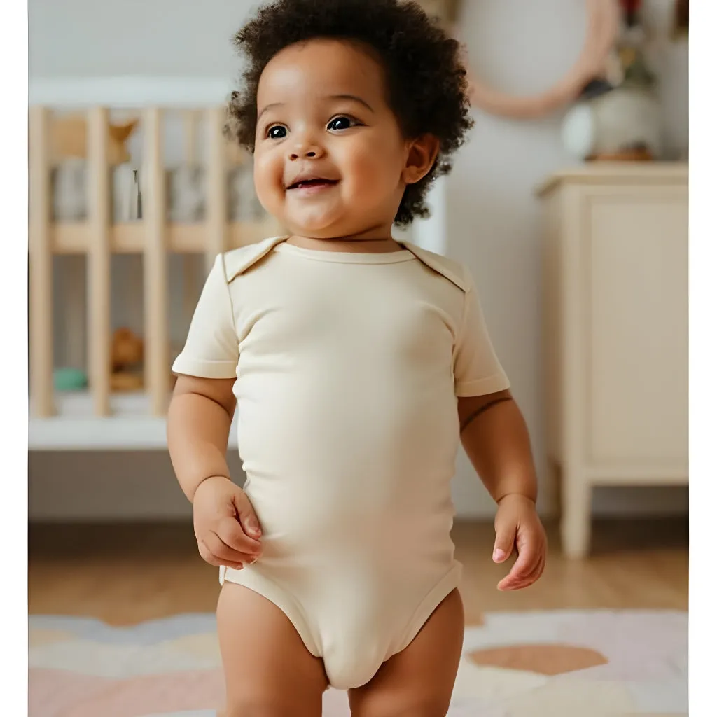 Bamboo Bodysuit in Toasted Almond