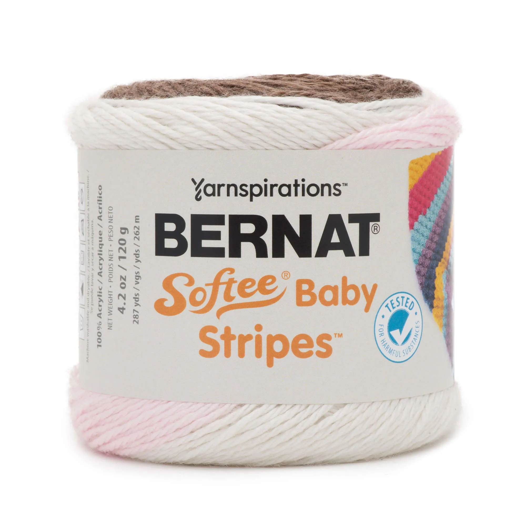 Bernat Softee Baby Stripes Yarn - Discontinued