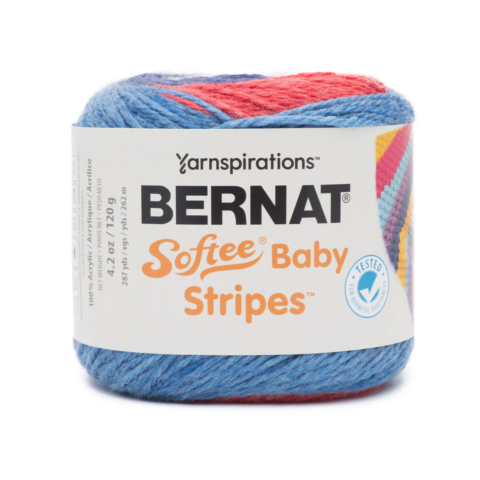 Bernat Softee Baby Stripes Yarn - Discontinued