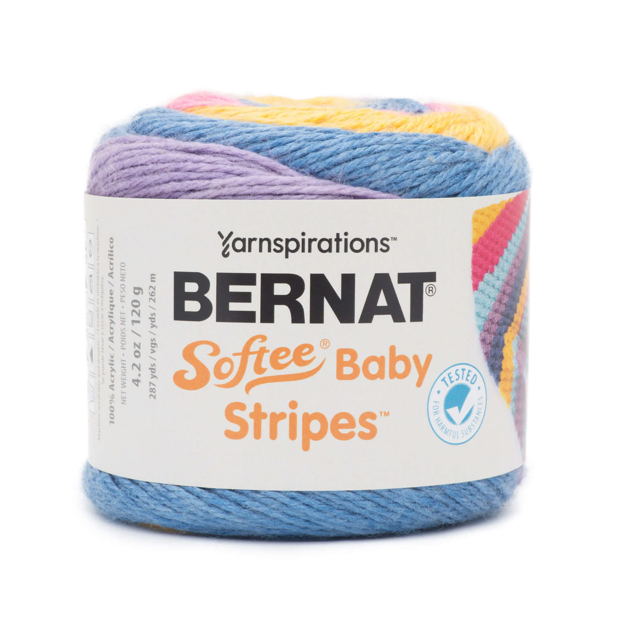 Bernat Softee Baby Stripes Yarn - Discontinued
