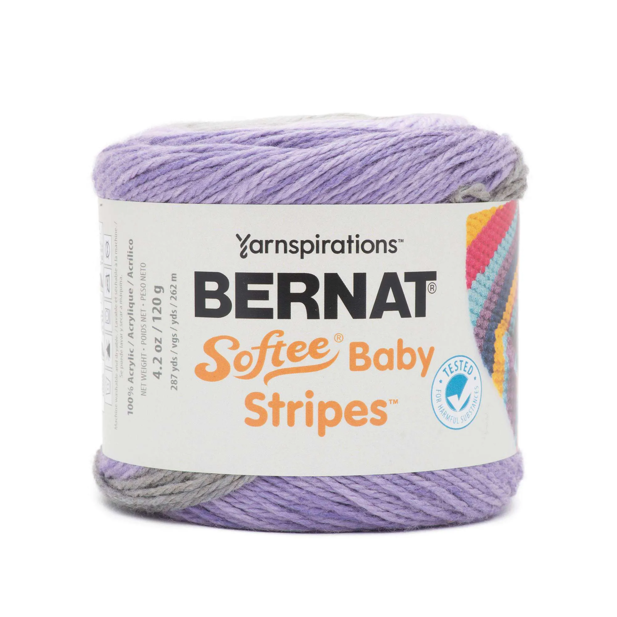 Bernat Softee Baby Stripes Yarn - Discontinued