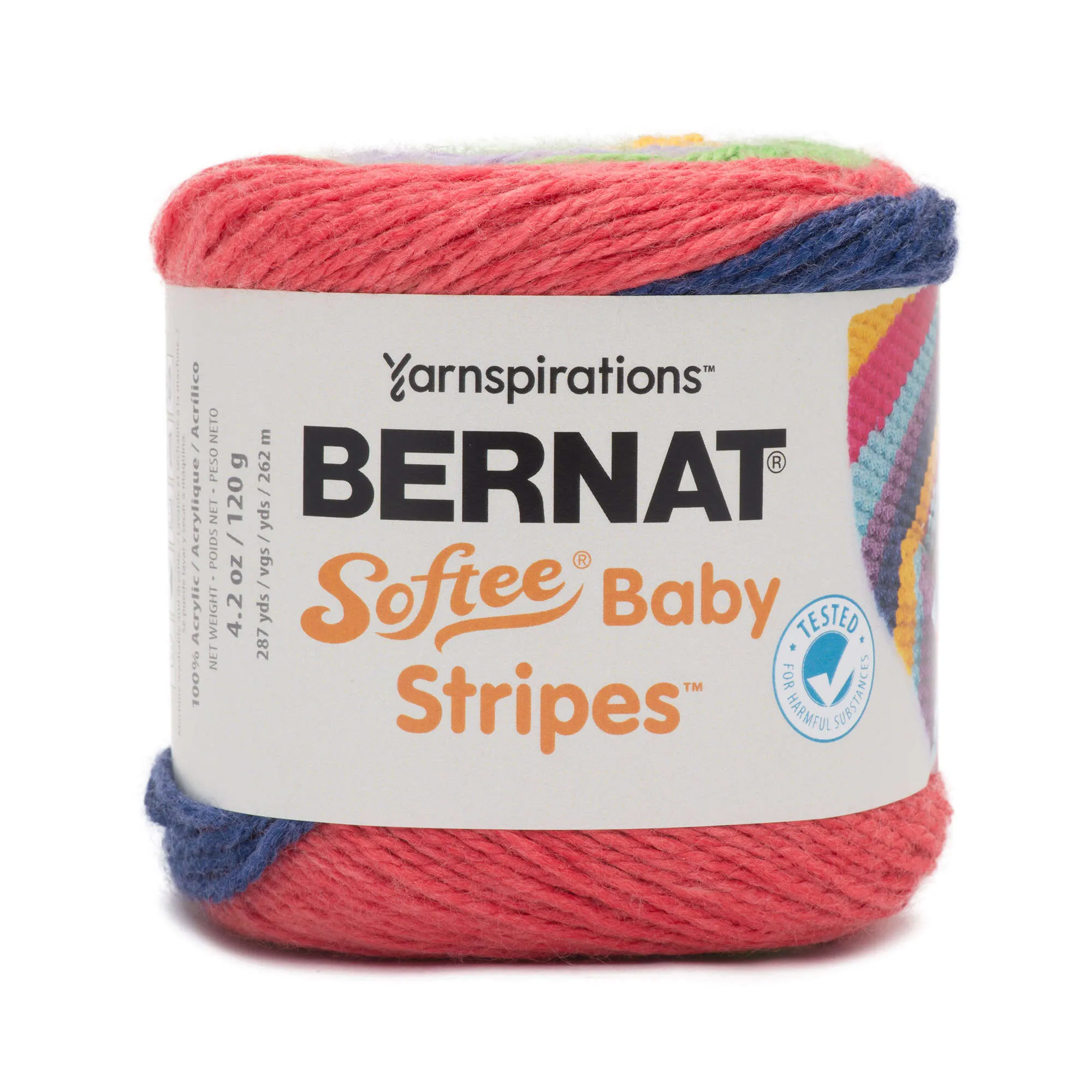 Bernat Softee Baby Stripes Yarn - Discontinued