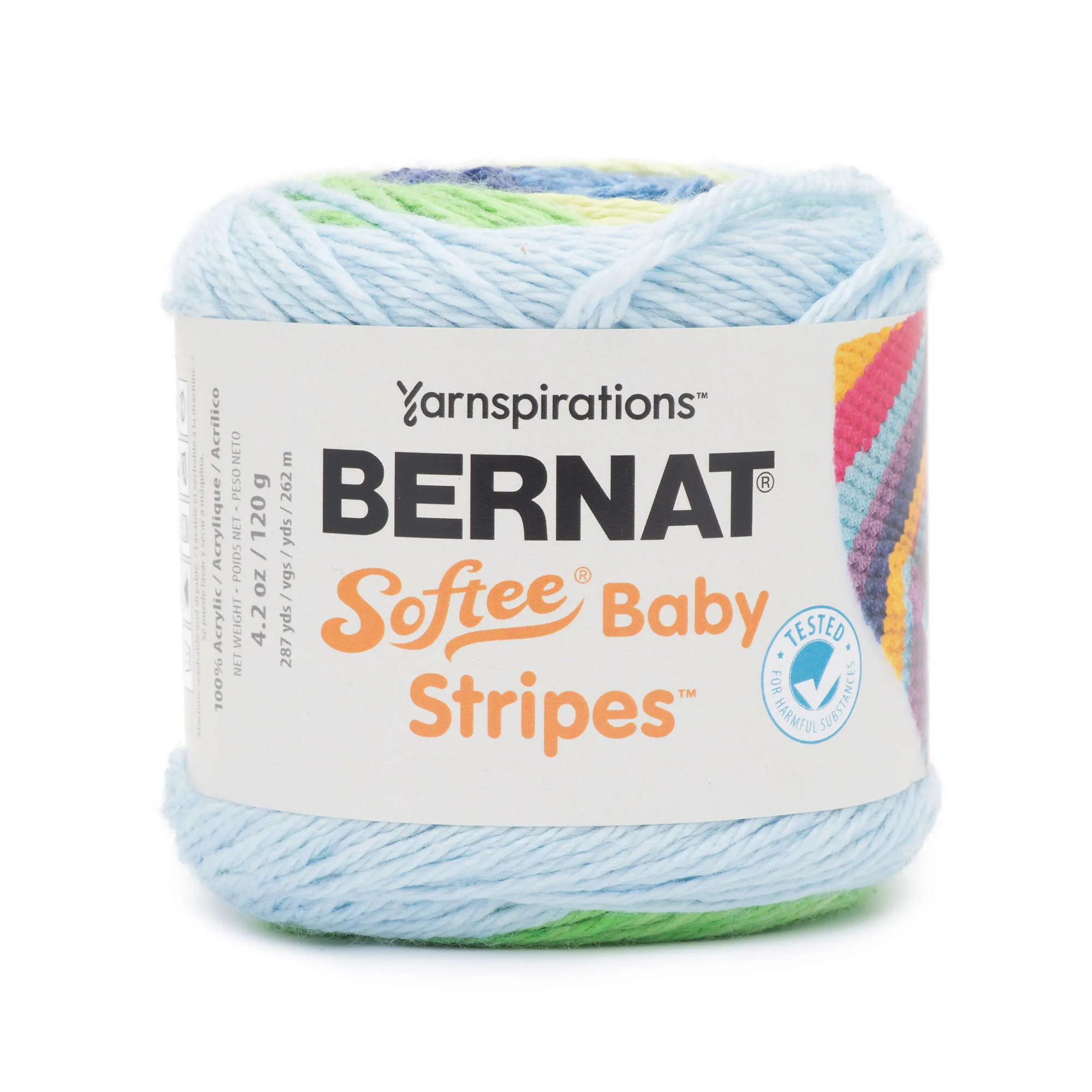 Bernat Softee Baby Stripes Yarn - Discontinued