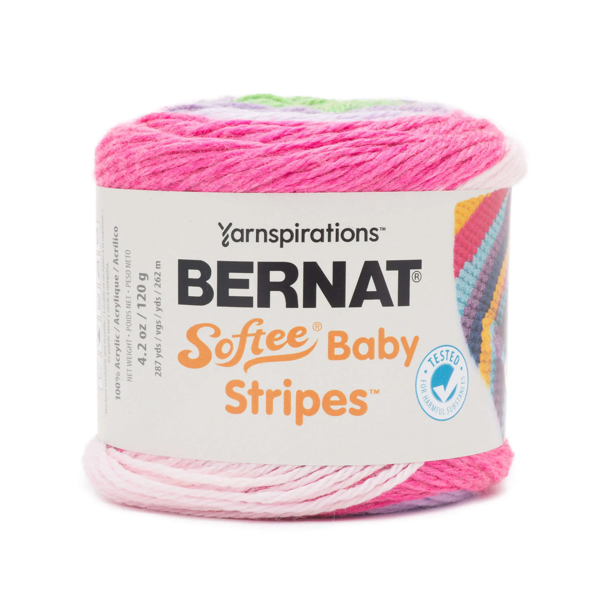 Bernat Softee Baby Stripes Yarn - Discontinued