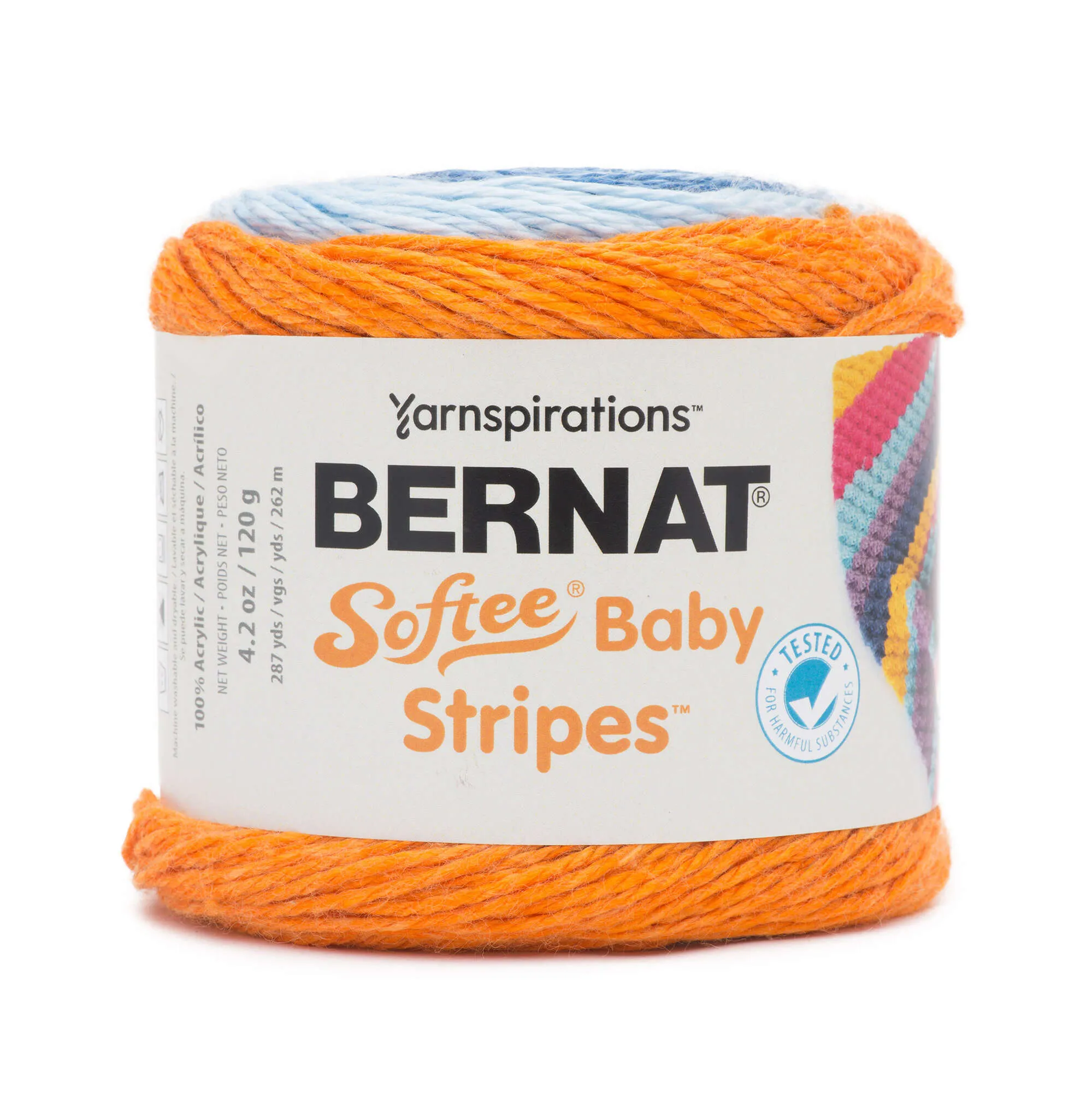 Bernat Softee Baby Stripes Yarn - Discontinued