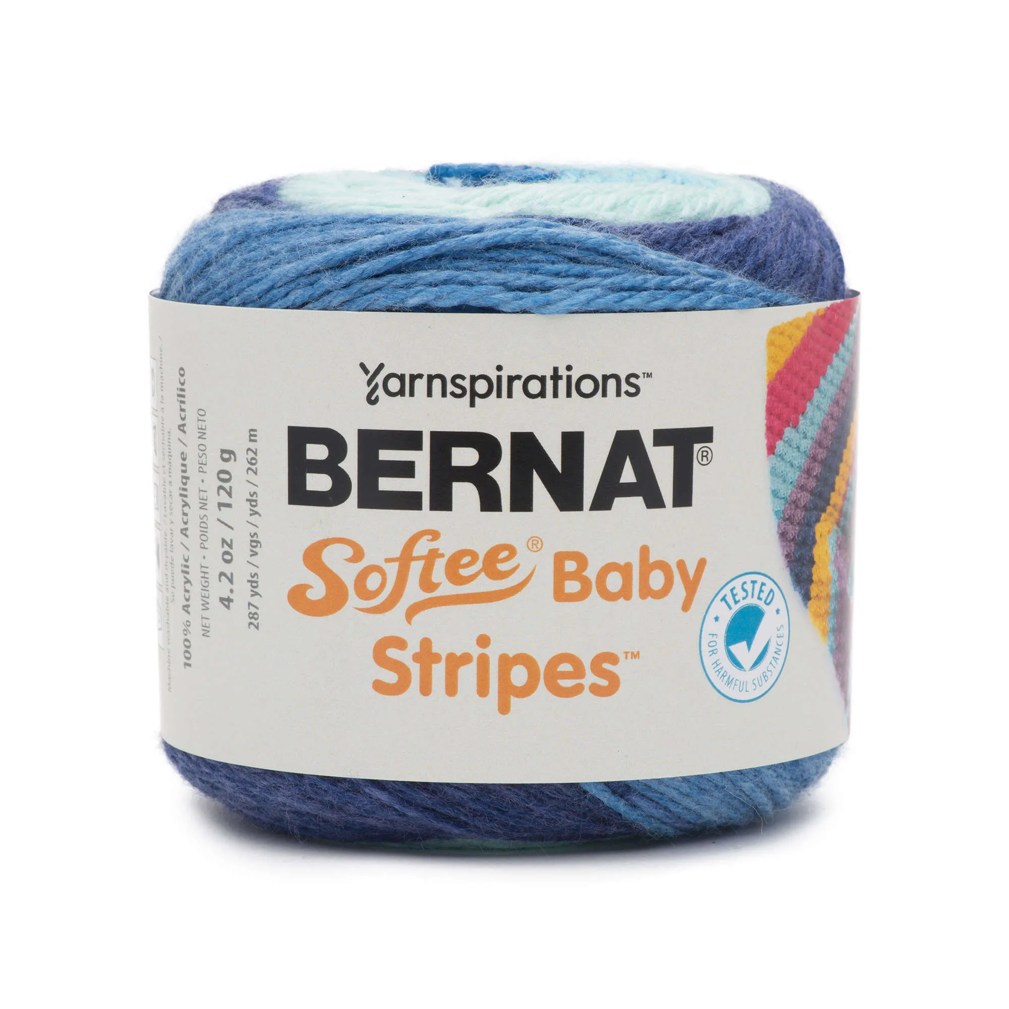 Bernat Softee Baby Stripes Yarn - Discontinued