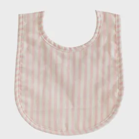 Bib - Stripe - Pink