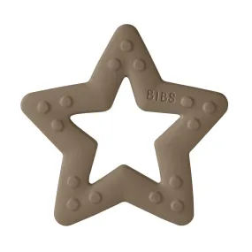 Bibs Baby Bitie Teething Toy Teething Toy Star Dark Oak