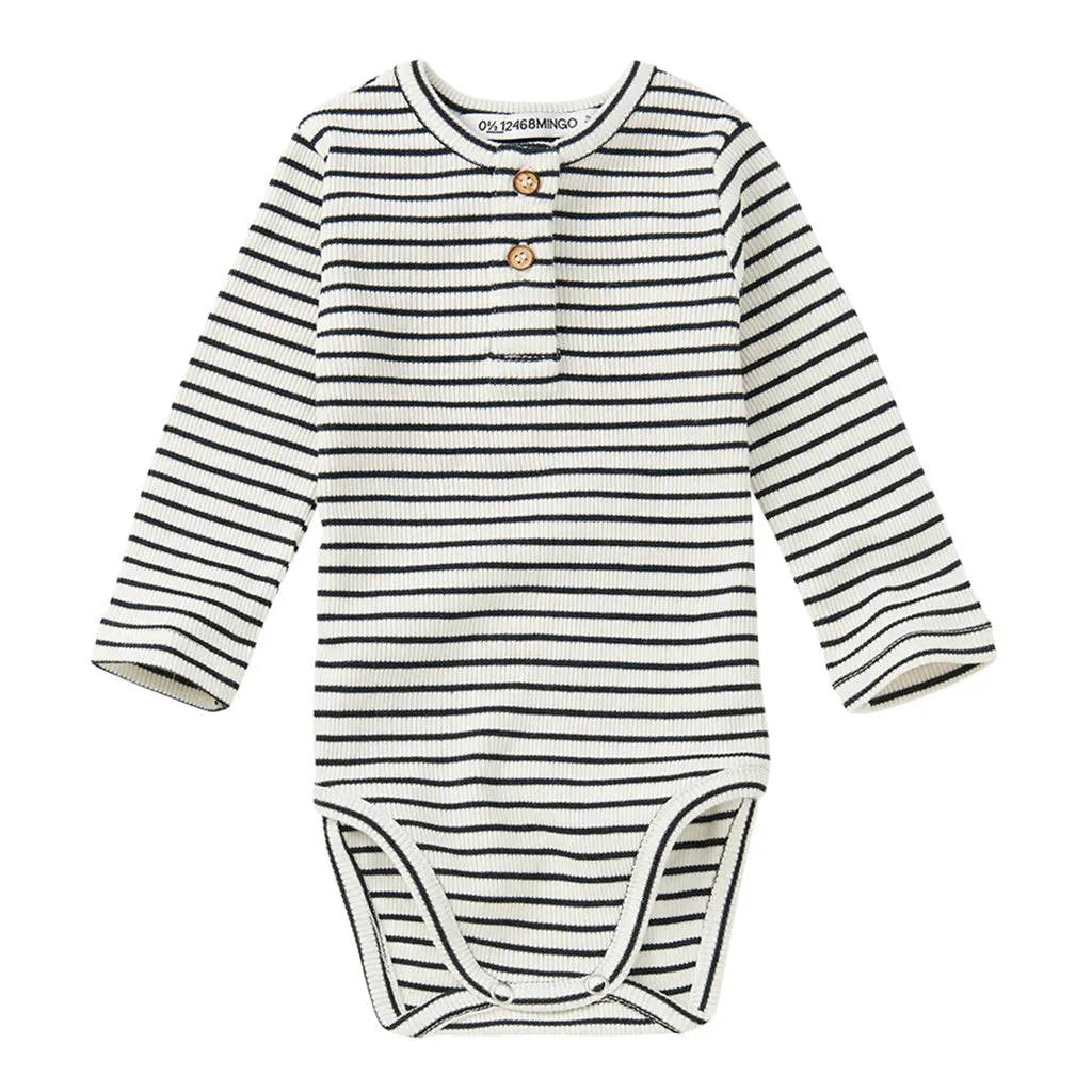 Bodysuit Rib Stripes