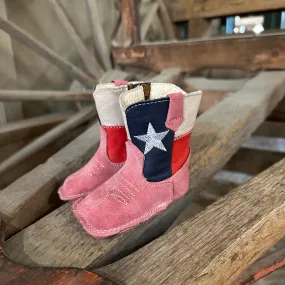 Booties Pink Lone Star 446