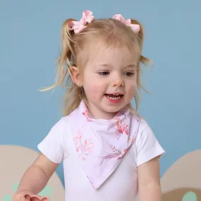 Coral Organic Dribble Bib