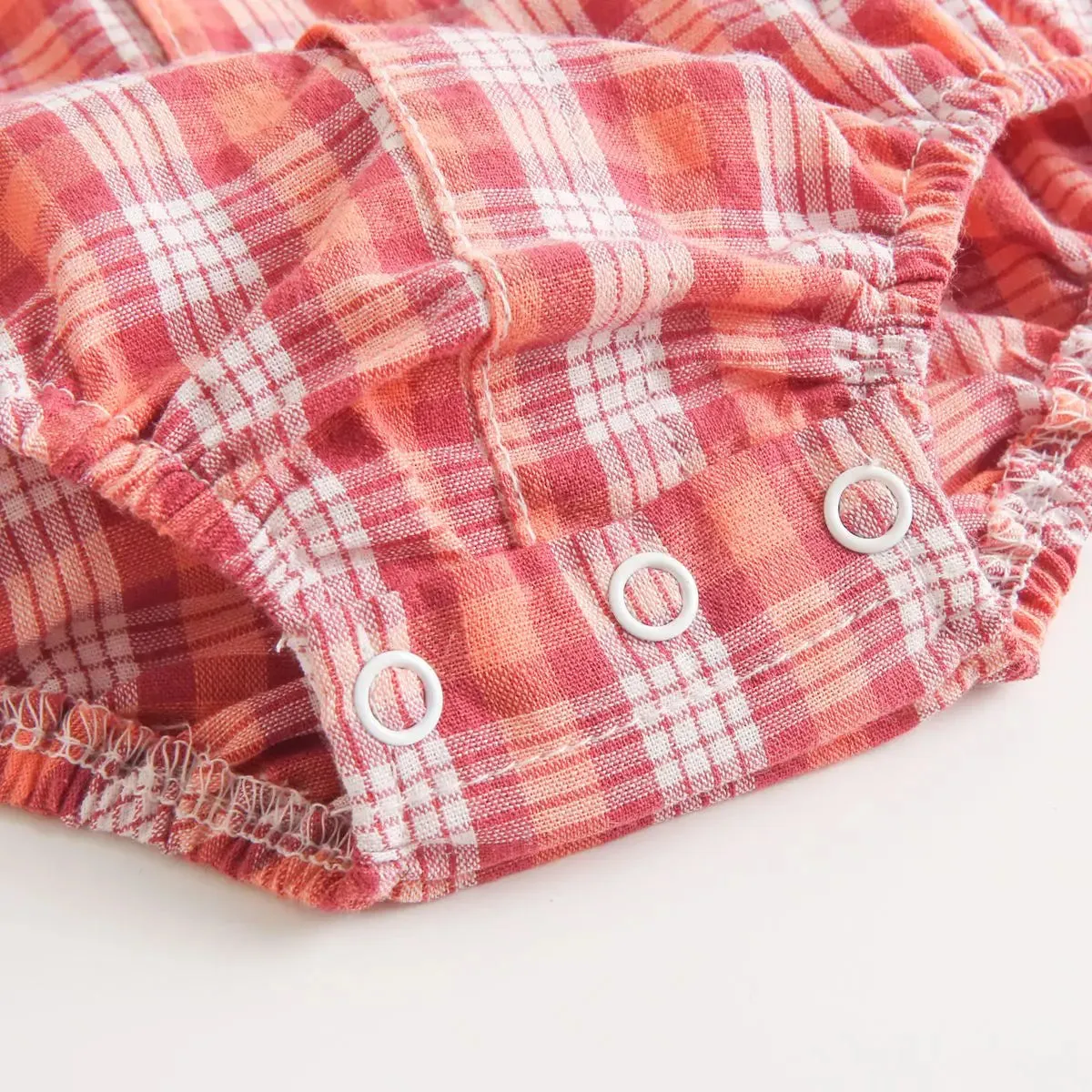 Cotton Baby Boys Bodysuits Fashion Newborn Clothes for Baby Boy Short Sleeve Summer Baby Clothing Plaid