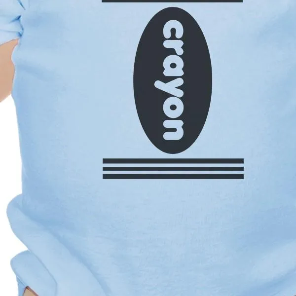 Crayon Baby Sky Blue Bodysuit